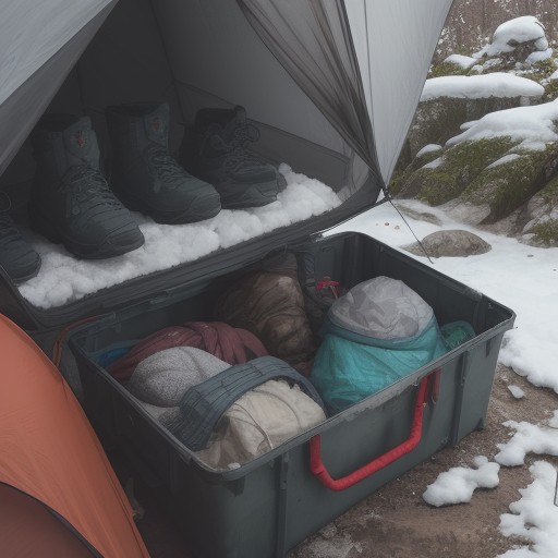 【登山用ギア】おすすめの乾燥剤 | 道具を保管する方法 をイメージした 冬、春、ハイキング の写真