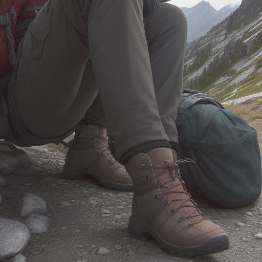 【登山】足首のねじれを防ぐ方法 | おすすめの装備と歩き方 をイメージした 山、ハイキング の写真