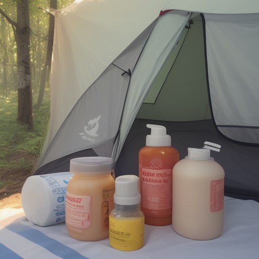 【キャンプ】虫除け剤の正しい塗り方 | 効果を高めるポイントと注意点 をイメージした 夏 の写真