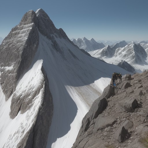 【山行】行動不能になる前の判断基準 | 安全に下山するための目安 をイメージした 山 の写真