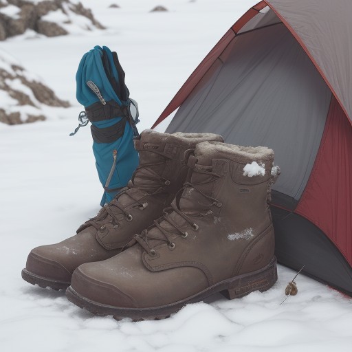 【登山道具】寿命を延ばす手入れ | 正しい保管方法とメンテナンス をイメージした 冬、山 の写真