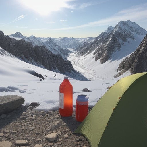 【登山】疲労を抑える飲み物 | 山行中の水分補給の選び方 をイメージした 夏、冬、山、山 の写真