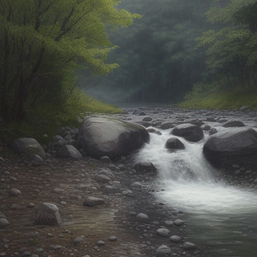 【増水】川の濁りが引くタイミング | 釣り再開の判断基準 をイメージした 川、川 の写真