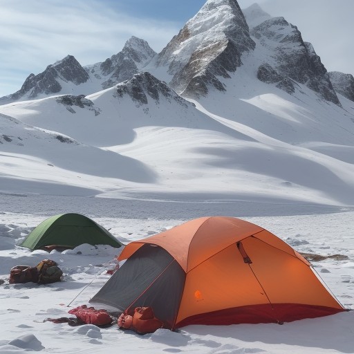 【低体温症】登山の食事メニュー | 体を温める食材選びと対策 をイメージした 山、冬、山、登山道 の写真