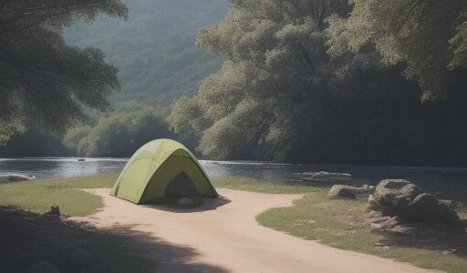 【カメ】川辺をゆっくり歩く様子 | 静かに日光浴をする姿を観察する