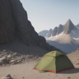 【夏山登山】暑い日の装備と対策 | 熱中症を防ぐ準備について をイメージした 広角の風景、山、夏 の写真
