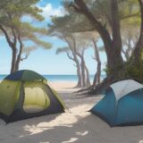 【海洋生物】毒を持つ生き物の特徴 | 夏の海辺での注意点と対策 をイメージした 広角の風景、夏 の写真