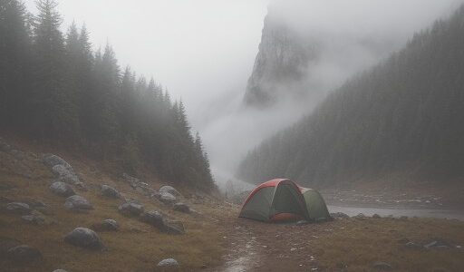 【雨の登山】山頂まで届く霧 | ぬかるむ道での歩き方と装備の選び方