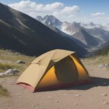 【登山準備】晴れの日の山の服装選び | 気温上昇への対策と持ち物のリスト をイメージした 広角の風景、ハイキング、山 の写真