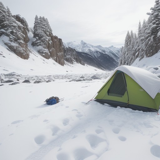 【雪山装備】雪質による道具の使い分け | 冬の登山に向けた準備 をイメージした 広角の風景、山、冬、雪景色、冬 の写真