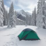 【保温アンダーウェア】冬の登山に選ぶ肌着 | 体温を逃さず肌への負担を抑える をイメージした 広角の風景、山、冬 の写真