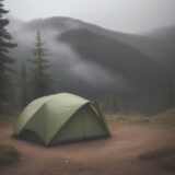【防水ジャケット】軽量モデルを選ぶコツ | 雨の日でも快適な登山道歩き をイメージした 広角の風景、ハイキング の写真