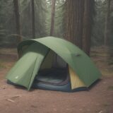 【寝袋】軽量モデルの選び方 | キャンプでの睡眠を変える道具選び をイメージした 広角の風景 の写真