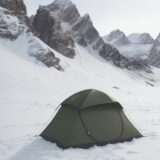 【アウトドアウェア】冬の登山で役立つ防寒着 | 軽量で温かい機能的な選び方 をイメージした 広角の風景、山、冬 の写真