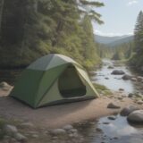 【川用フィッシングロッド】おすすめの選び方 | 川釣りの道具揃え をイメージした 広角の風景、川 の写真