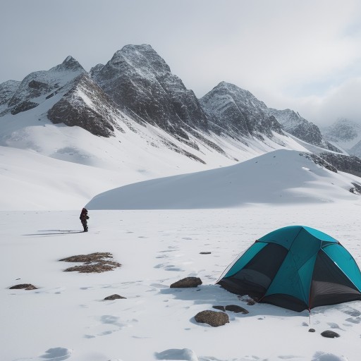 【防寒ウェア】冬の登山で役立つ服装 | 体温を保つ着こなし術 をイメージした 広角の風景、山、冬 の写真