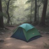 【熱中症対策】登山中の気温と湿度 | リスクを避ける判断基準 をイメージした 広角の風景、ハイキング の写真