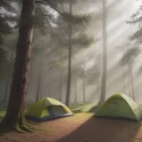【昆虫】森に住む生き物のつながり | 地域の多様性を歩いて確かめる をイメージした 広角の風景、森 の写真