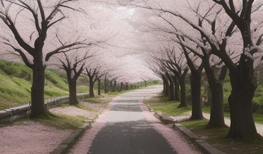 【春山】桜が咲く登山道 | 花見と散歩のルート案内