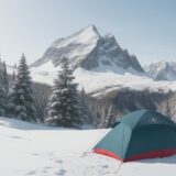 【登山装備】出発前の点検リスト | 安全に登るための確認事項 をイメージした 広角の風景、山 の写真