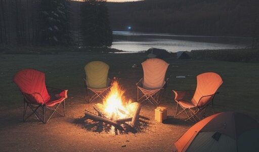 【焚き火】夜のキャンプ場で火を囲む | 薪選びと準備のコツ