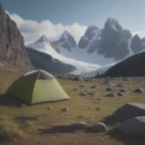 【遭難対策】山での生存率を高める方法 | 装備と行動のポイント をイメージした 広角の風景、山 の写真