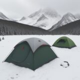 【山の天気】気象庁の情報で確認する | 登山の降水確率と判断基準 をイメージした 広角の風景、山、ハイキング の写真