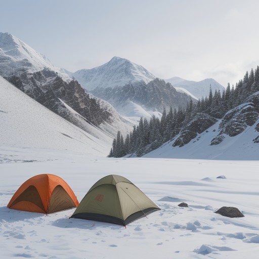 【防寒ウェア】冬の登山で使う保温着 | 体温を維持する選び方 をイメージした 広角の風景、山、冬 の写真