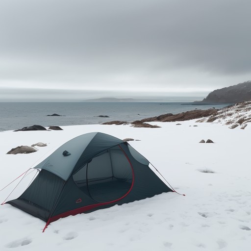 【ウェットスーツ】冬の海での保温対策 | 選び方と活用法 をイメージした 広角の風景、冬 の写真