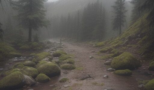【雨の日登山】濡れた道での歩き方 | 足元の滑りを防ぐ安全対策