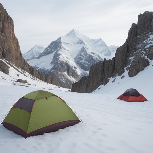 【登山用具】安全に山を歩くための道具 | 万が一の救助への備え をイメージした 広角の風景、山 の写真