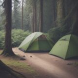 【カブトムシ】種類と見分け方 | 夏の森で探すポイント をイメージした 広角の風景、森、夏 の写真