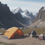 【登山装備】初心者が揃えたい道具 | 山歩きの準備リスト をイメージした 広角の風景、山、ハイキング の写真
