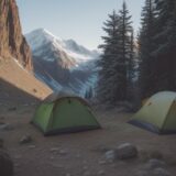 【緊急時連絡先】登山の事故に備える連絡方法 | 電話番号の登録手順 をイメージした 広角の風景、山 の写真