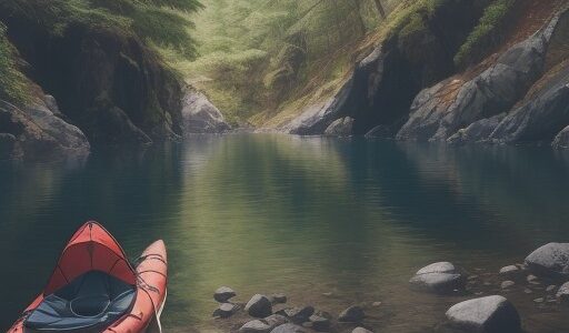 【カヤック】水辺を漕ぎ進む | 自然の中でのレクリエーション体験