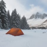 【登山装備】初心者向けの道具選び | 安全に山歩きをするための準備 をイメージした 広角の風景、山 の写真