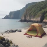 【マヨイガ】海岸で探す海産物 | 甲殻類の採取ポイントと注意点 をイメージした 広角の風景 の写真