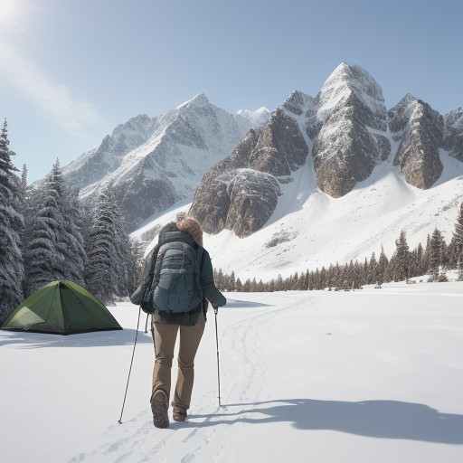 【登山杖】歩行を助ける使い方 | 足への負担を減らす選び方 をイメージした 広角の風景 の写真
