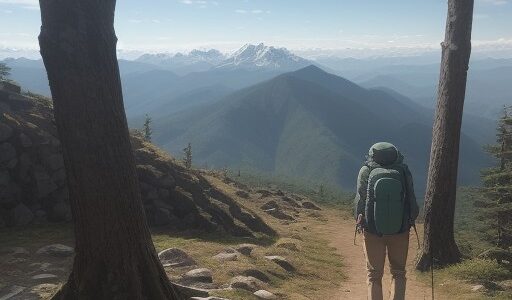 【秋山】日中点への登山ルート | 山頂から見える景色と歩き方
