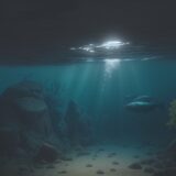 【魚類】水中で生きる仕組み | 呼吸法の不思議と生存戦略 をイメージした 広角の風景 の写真