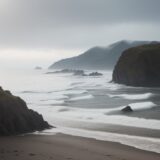 【波高】海での釣りにおける周期変動 | 状況に合わせた判断方法 をイメージした 広角の風景 の写真