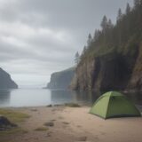 【海釣り】天候と湿度の関係 | 釣果が変わるタイミングと対策 をイメージした 広角の風景 の写真