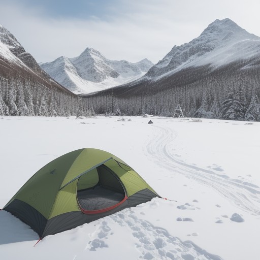 【雪山登山】安全に登るための装備 | 冬の山行で準備したい道具一覧 をイメージした 広角の風景、山、冬 の写真