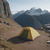 【山岳救助】遭難を防ぐ装備と対策 | 登山の安全を守る準備について をイメージした 広角の風景、山、ハイキング の写真