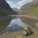 【水位データ】河川の水量を確認する方法 | 釣行前の準備に役立つ情報 をイメージした 広角の風景、川 の写真