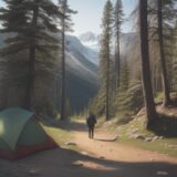 【登山靴】足に合う選び方 | 長い距離を歩くためのポイント をイメージした 広角の風景、ハイキング の写真