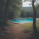 【スイミング】フィンを使ったトレーニング | 足の筋力を鍛える方法 をイメージした 広角の風景 の写真