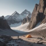 【登山】遭難を防ぐ判断基準 | 山での安全な行動ルール をイメージした 広角の風景、山 の写真