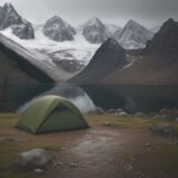 【防水ジャケット】雨の日の登山に備える | おすすめの選び方と注意点 をイメージした 広角の風景、ハイキング の写真