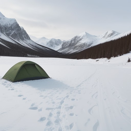 【雪山登山】天候予報での判断 | 路面の状況と装備の選び方 をイメージした 広角の風景、山、冬 の写真